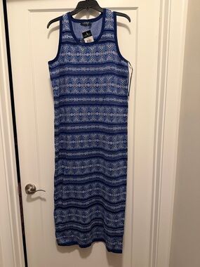 Lauren Ralph Lauren Patterned Sleeveless Maxi Dress